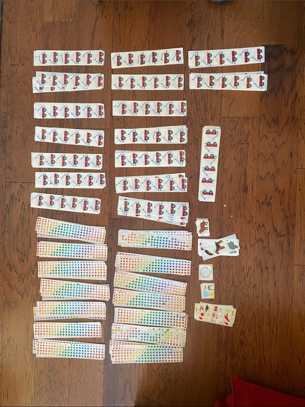 A “lot” of Mrs. Grossman’s stickers-1980’s